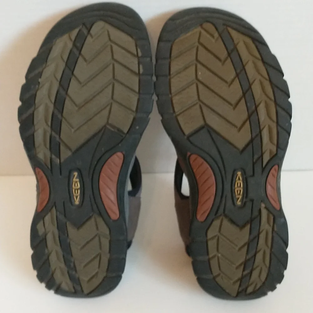 Keen Venice H2 Sandal,‎ Men Size 8.5, Euro 41, Gray And Orange, Waterproof, Hike